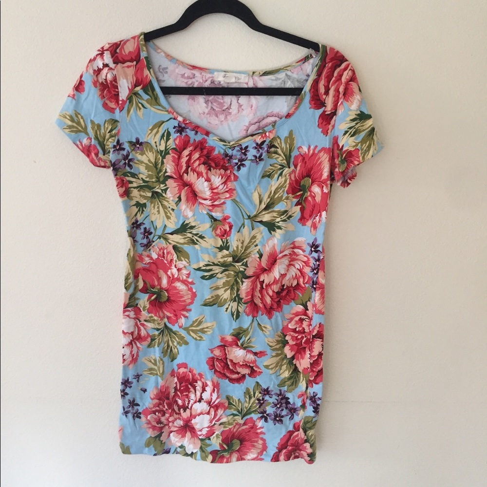 Vintage Floral Dress